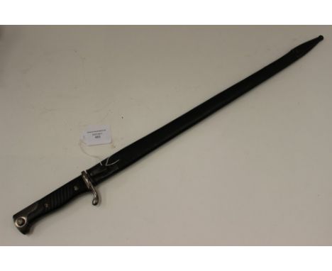 WW1 Imperial German Mauser M1898 neuer art bayonet. 52cm quill backed blade with maker mark for "Simson & Co, Suhl". Crossgua