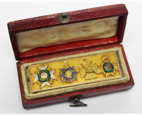 An important miniature bar belonging to General Rowland Hill, 1st Viscount Hill, GCB, GCH (11 August 1772 - 10 December 1842)