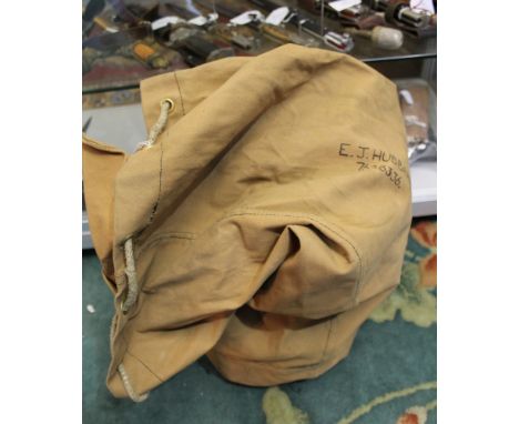 WW2 British Desert Rat Prisoner of War collection: these items were the personal effects and war souvenirs of 7628336 Hubbard