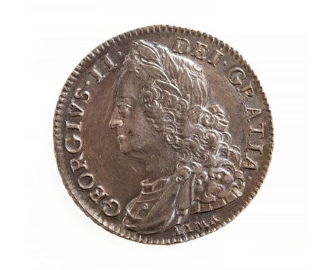 Half Crown 1746 Lima Di Nono with full blue bloom to obverse and reverse.
