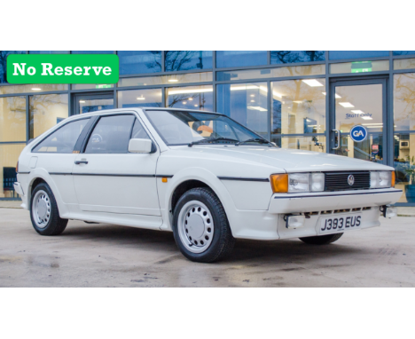 1991 Volkswagen Scirocco GTII 1800cc 3 door coupe Original interior in superb condition   Registration: J393 EUS  Chassis: WV