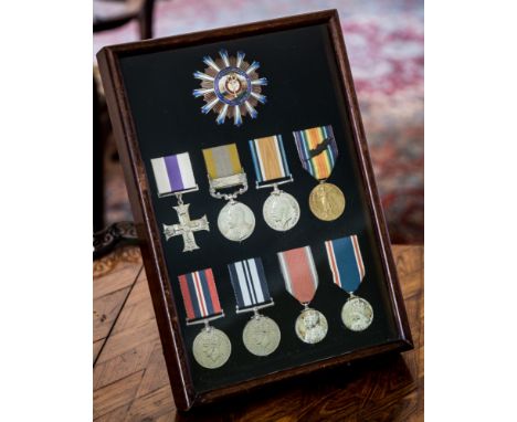 A fine and important group of nine medals awarded to Lt. Colonel A. S. Mackay, 7th Gurkha Rifles, comprising; The Order of th