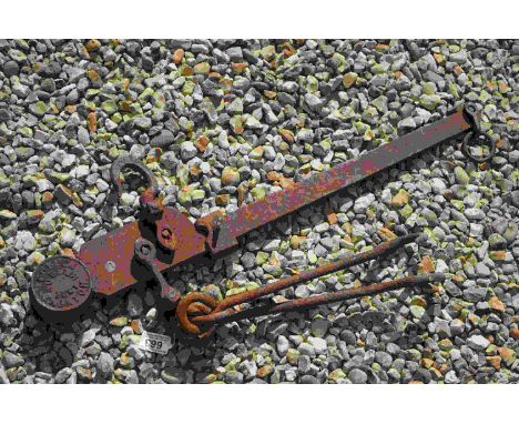 Set of Vintage Iron ' Cullen ' 1 cwt Scales, 68cms long 