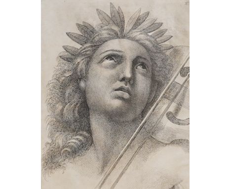 19th century, Italian school, etching, ‘Apollo’, 48 x 36cm. Condition - fair