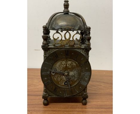 Brass mantle clock