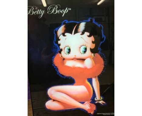 Betty Boop pin up light boxW:35cm x D:10cm x H:47cm