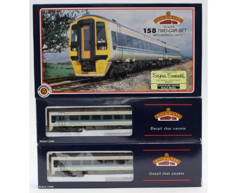 BACHMANN: A boxed OO gauge, 158 2 Car DMU 'Regional Railways', '31-500B', in original box.