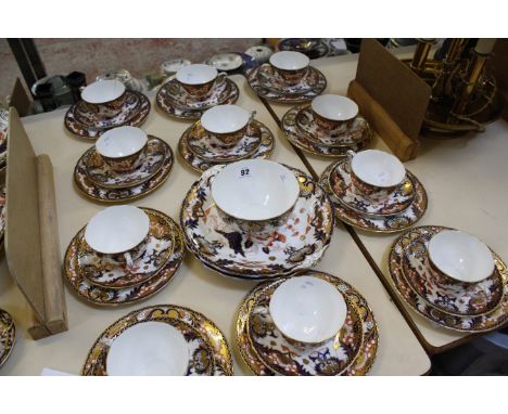 A Royal Crown Derby 'Japan pattern ' part tea service. 