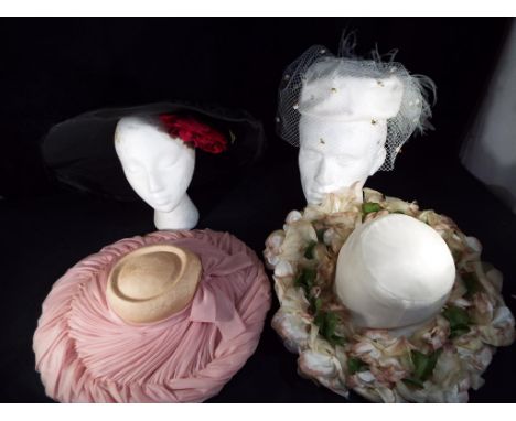 Vintage Clothing - Hats - four very good quality occasional wear hats to include Dorothy Barton, London, Henderson's of Liver