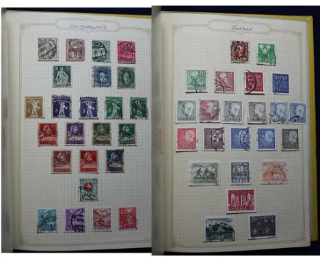 Worldwide Stamps - a collection of Worldwide stamps including USA, USSR, Norway, Sweden, Switzerland, Japan, Italy, Yugoslavi