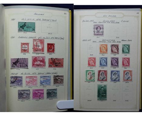 British Commonwealth Stamps - a collection of  British Commonwealth stamps including New Zealand, Nigeria, Pakistan from 1900