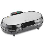 Dual Round Waffle Maker. - ER46
