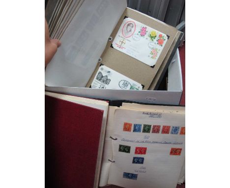 Stamps; Over 120 Great Britain First Day Covers, ranging from late pre decimal to early decimal, neatly arranged in two lever