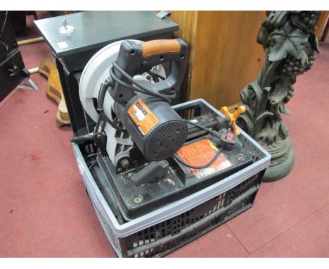 Evolution Rage 4 Heavy Duty Portable Saw, drills, sander etc:- One Box (sold for parts only)