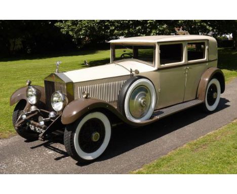 - Rare 'Short Chassis' Phantom II (precursor to the Continental)

- Four-door, four-light coachwork by Harrison & Son

- Tim 