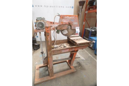 Norton Clipper Major Edw 027606 Masonry Saw Bench 450mm 110v