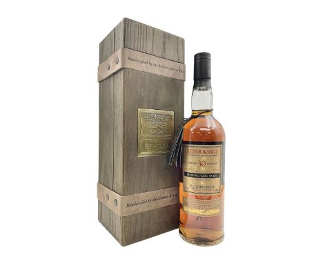 Glenmorangie, 30 year old single malt Oloroso cask finish Scotch whisky, bottle no 1350/4548, 70cl 44.3% vol, in presentation