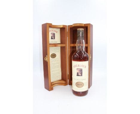 Aberlour, 21 year old single highland Scotch whiskey, 750ml 43% vol, in presentation box  
