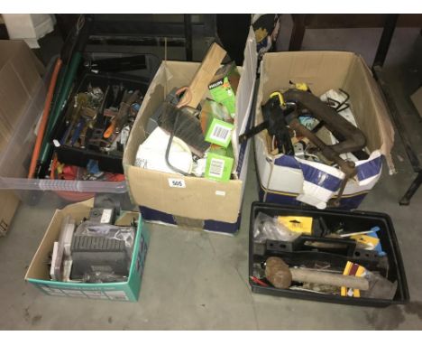 A large quantity of tools etc.,