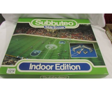 A rare Subbuteo indoor edition, complete and in excellent condition. ****Condition report**** This is in very good condition 