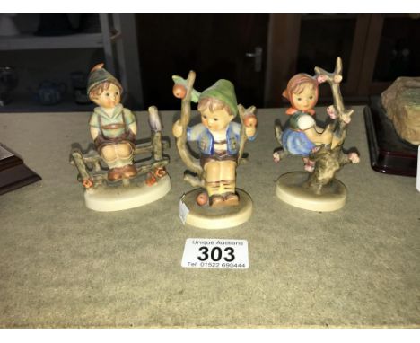 3 Goebel figures