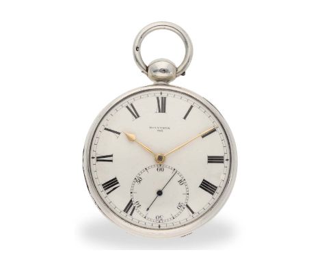 Taschenuhr: hervorragend erhaltenes Taschenchronometer, Molyneux No. 963, Hallmarks 1826: Ca. Ø 56mm, ca. 169g, originales, s