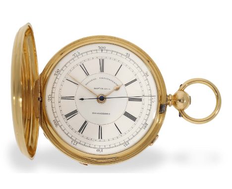 Taschenuhr: schwere Liverpooler Beobachtungsuhr mit anhaltbarer Sekunde, John Lecomber 1878: Ca. Ø 55mm, ca. 142g, sehr schwe