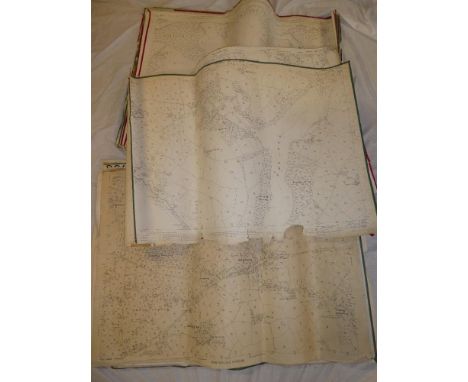 A selection of approximately 29 Ordnance Survey maps circa 1907-8 including Goldsithney, Perranuthnoe, Gweek, Porthleven, Hel