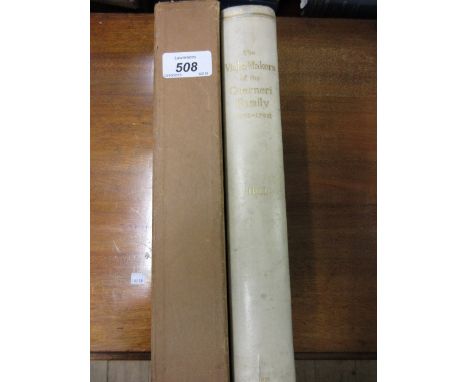 One volume ' The Violin Makers of the Guarneri Family ', 1626 to 1762 by William Arthur and Alfred Hill, introduction by Edwa