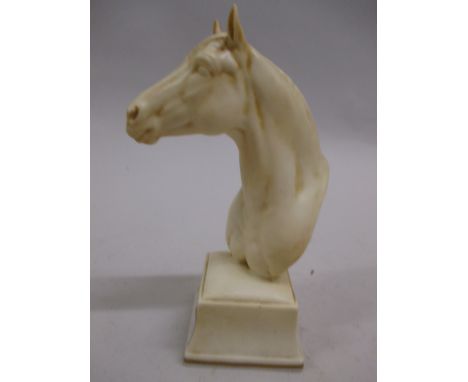Royal Worcester bust of a horse's head, ' Astrope ', 5.5ins high