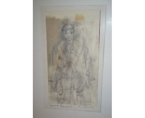 Alastair Flattely, quantity of unframed drawings, portrait and figures studies