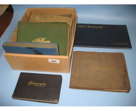 A.J. Cummings, ' This England ' signed by Vera Lynn, Joe Davis, Jimmy Wilde and boxing champion, Frank Liddell and many other