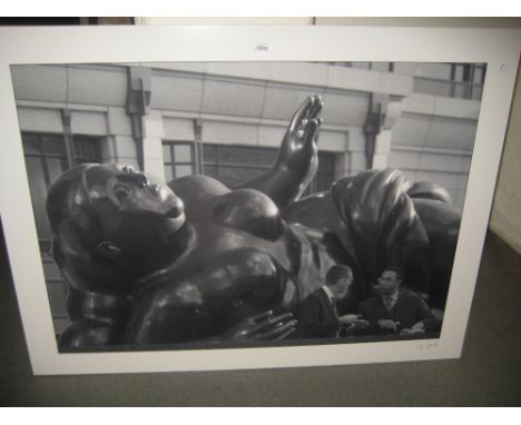 Niki Gorick, large format photograph with aluminium backing, Limited Edition No. 1 of 50 entitled ' Sushi and the Broad Gate 