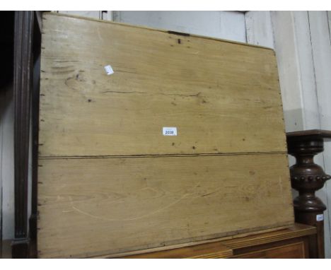 Small polished pine trunk