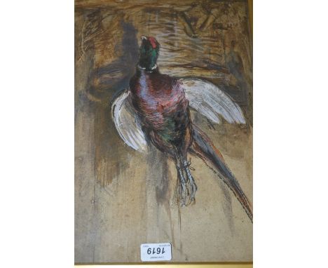 Gourlay Steell R.S.A., watercolour sketch of dead game