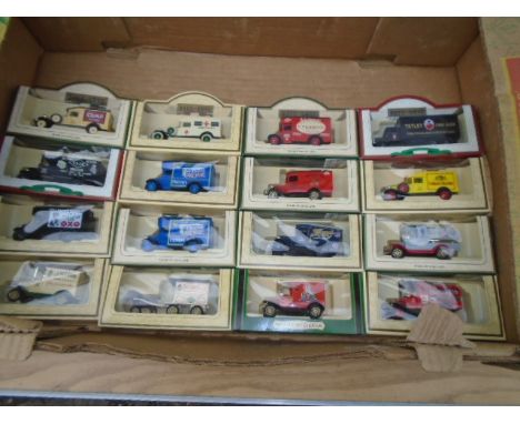 TRAY OF MODEL VEHICLES TO INCLUDE LLEDO