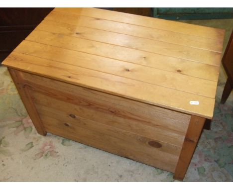 Modern Pine Trunk 27 x 16 inches 18 tall