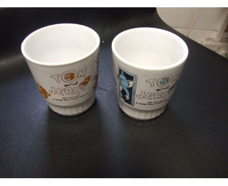 2 Vintage Tom &amp; Jerry Mugs