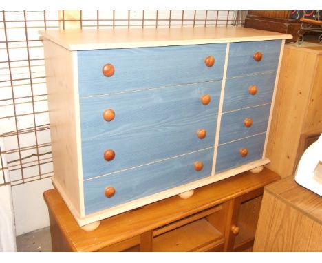 8 Draw Chest , 2 Bedside Chests &amp; Trunk ( trunk needs attention to hinges )