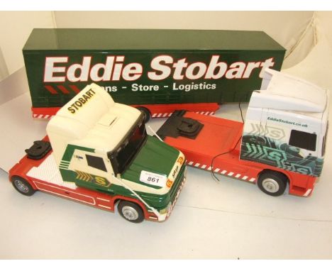 EDDIE STOBART R/C VEHICLES NO REMOTE