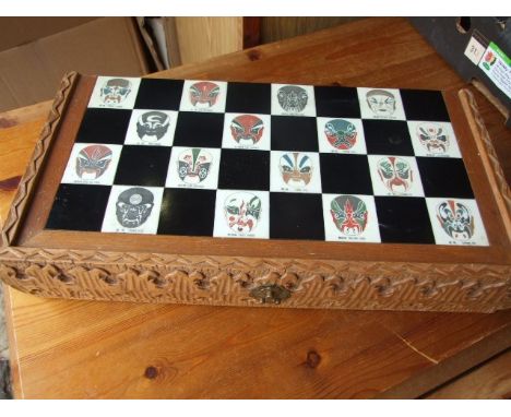 Oriental Style Chess Set