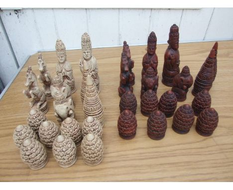 RESIN CHESS PIECES 