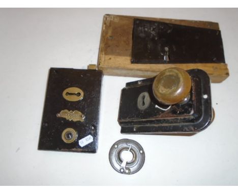 3 VINTAGE RIM LOCKS
