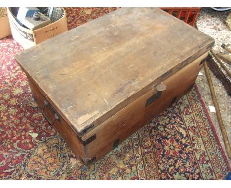 Vintage Wooden Trunk