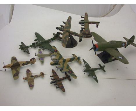 TRAY OF ASSORTED MODEL AEROPLANES TO INCLUDE CORGI