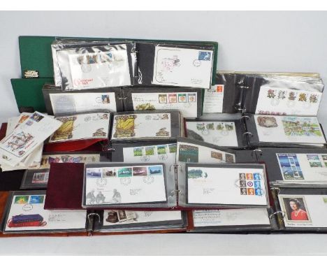 Philately - Ten binders of first day covers and a quantity of loose covers