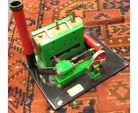 CYLDON: An old stationary steam engine. Est. £20 - £30.