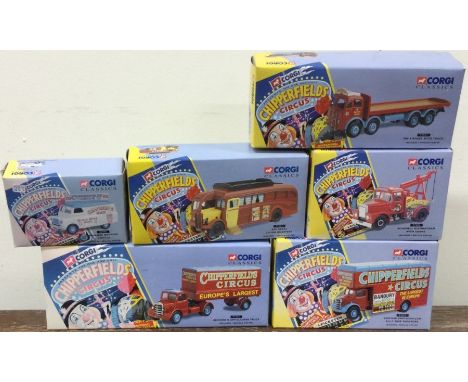 CORGI: Six Chipperfields boxed sets. Est. £20 - £30.