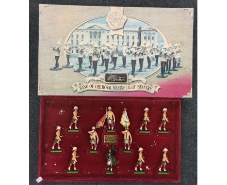 BRITAINS: A boxed Royal Marine Light Infantry set. Est. £20 - £30.