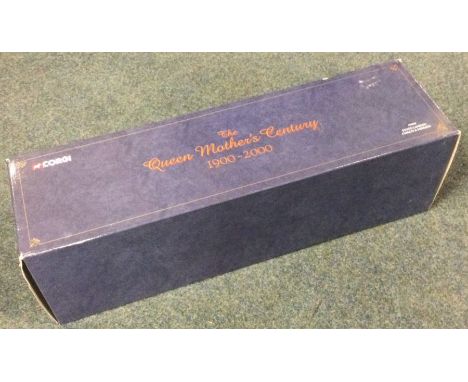 CORGI: A boxed set entitled "The Queen Mother's Century". Est. £20 - £30. 